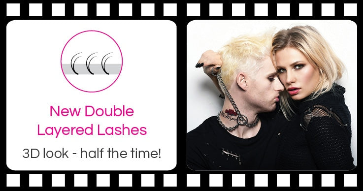 New Double Layered Lashes - Make the Perfect Pair