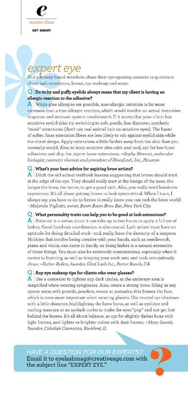 Esther Bolkin, Founder of Glad Lash joins editorial advisory board for Eye Lash Magazine