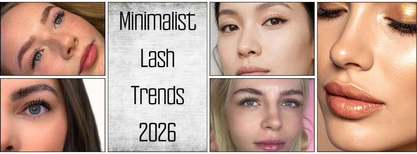 Lash artist creating minimalist natural-looking lash extensions using fine 0.03mm and 0.05mm lashes