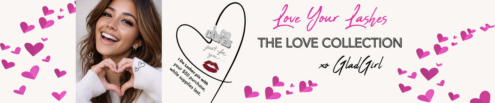 GladGirl 2026 Valentine's Day Sale 20% Off Sitewide use code: LOVE20