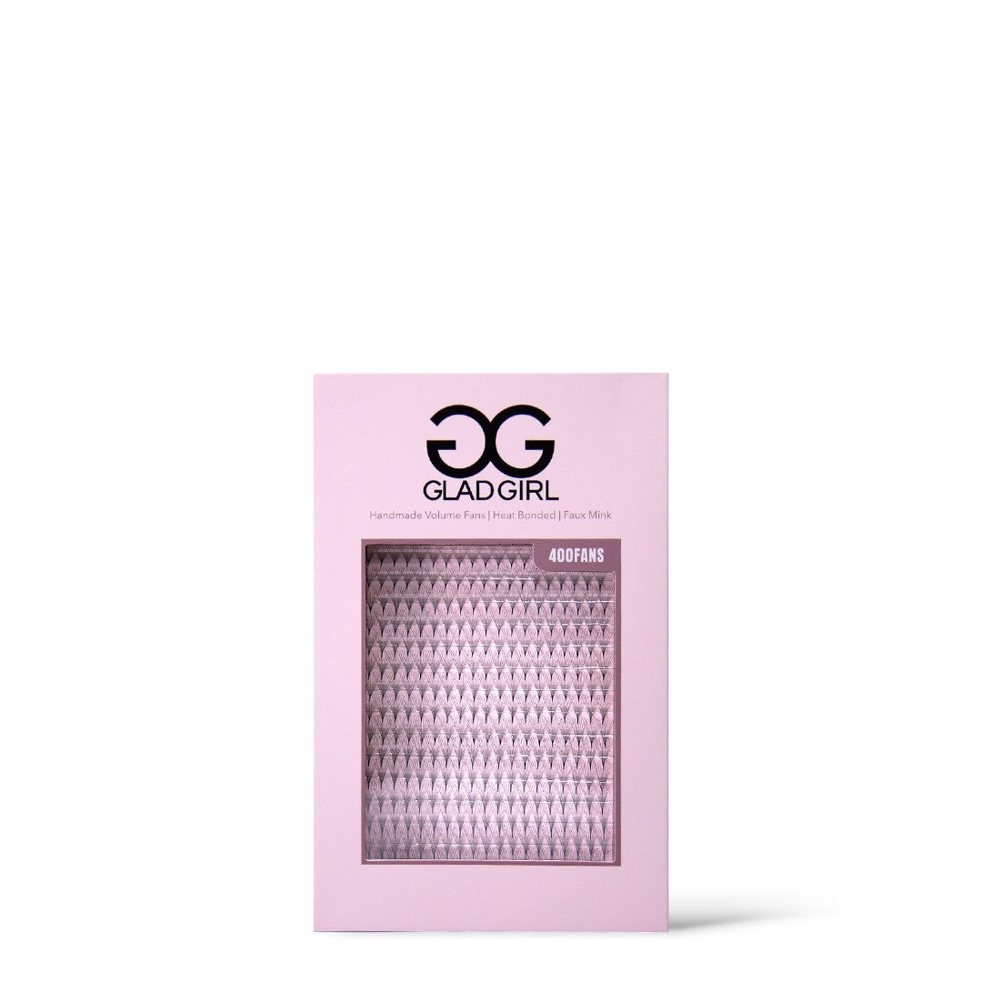 10D Heat Bonded PreMade Lash Fans - Mixed Length - 400 Fans