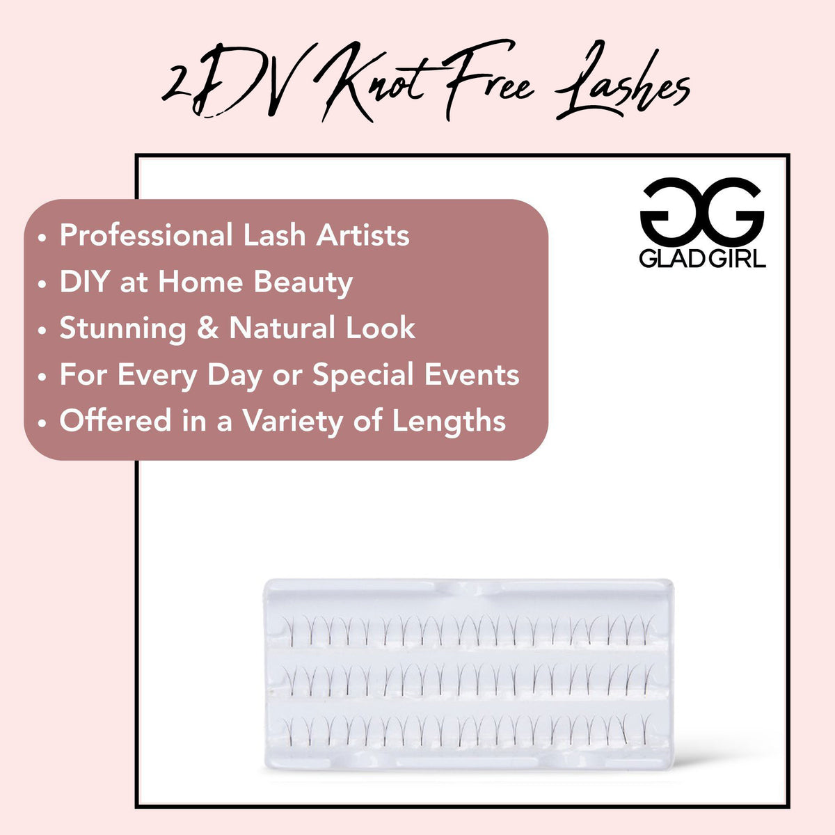 2DV Knot Free Lashes