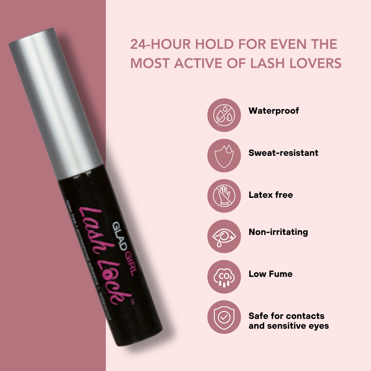 Lash Lock® Latex Free Falsie and DIY Lash Glue