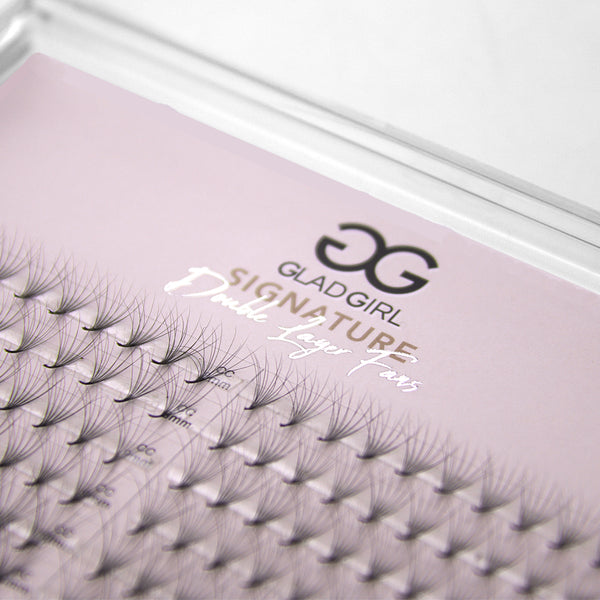EMILYSTORES Wimpern-Extensions Set – Mink Lashes, D-Curl, 0,10 Mm Stärke, Längen 8-14 Mm Gemischt