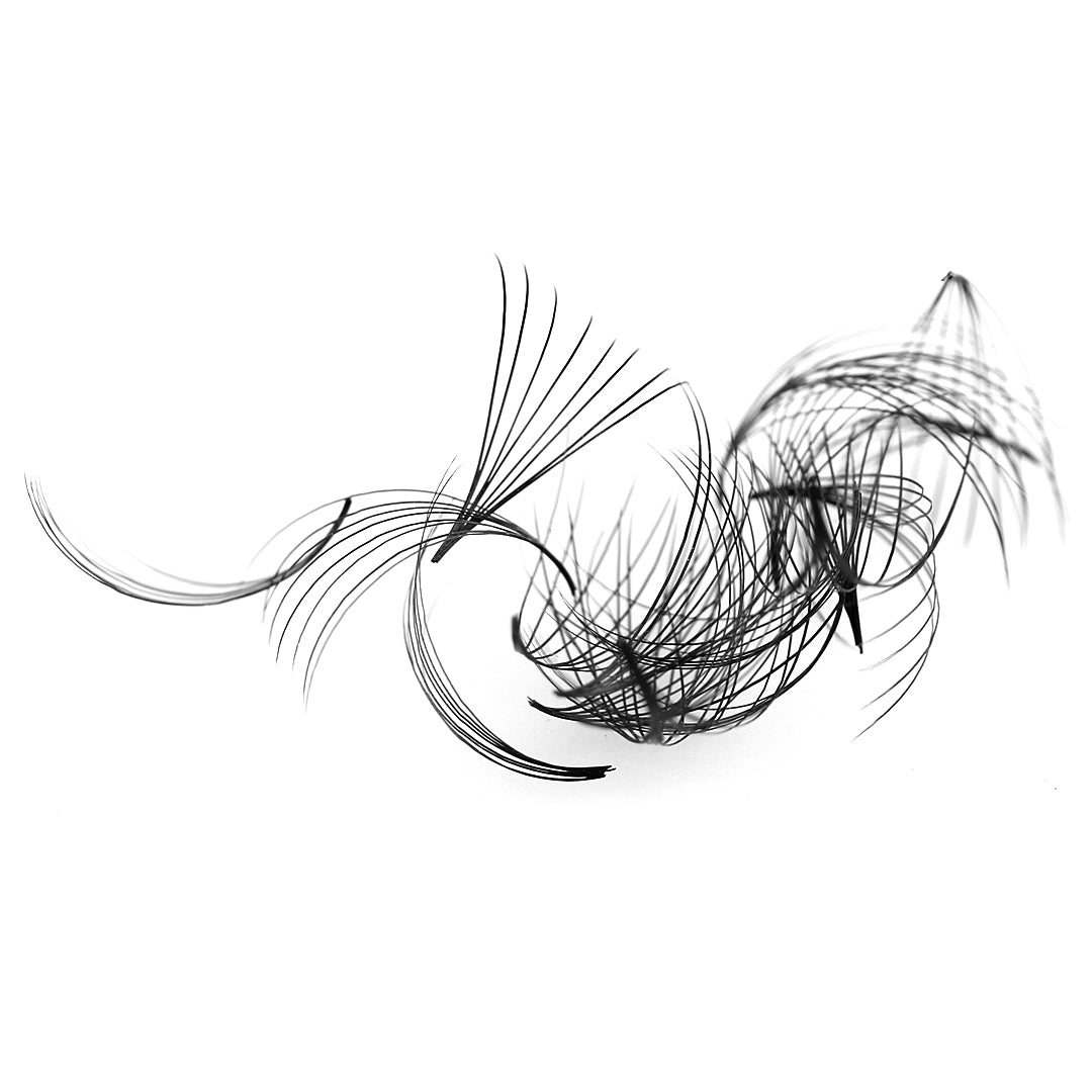 Off the Tray 12D Heat Bonded PreMade Lash Fans - Mixed Length