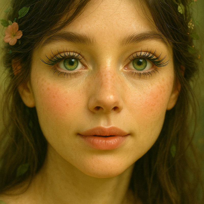 Signature Mink Handmade Fans - Ayame Botan Leaf Bloom Lashes