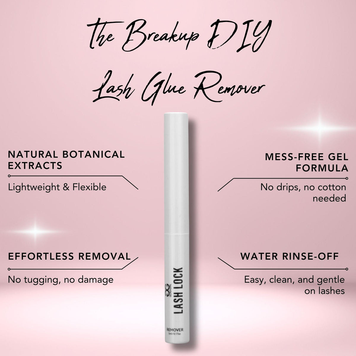 The Breakup DIY Lash Glue Remover - with Natural Botanical Extracts