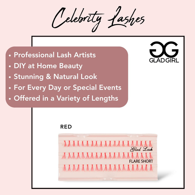 Celebrity Lashes - Red