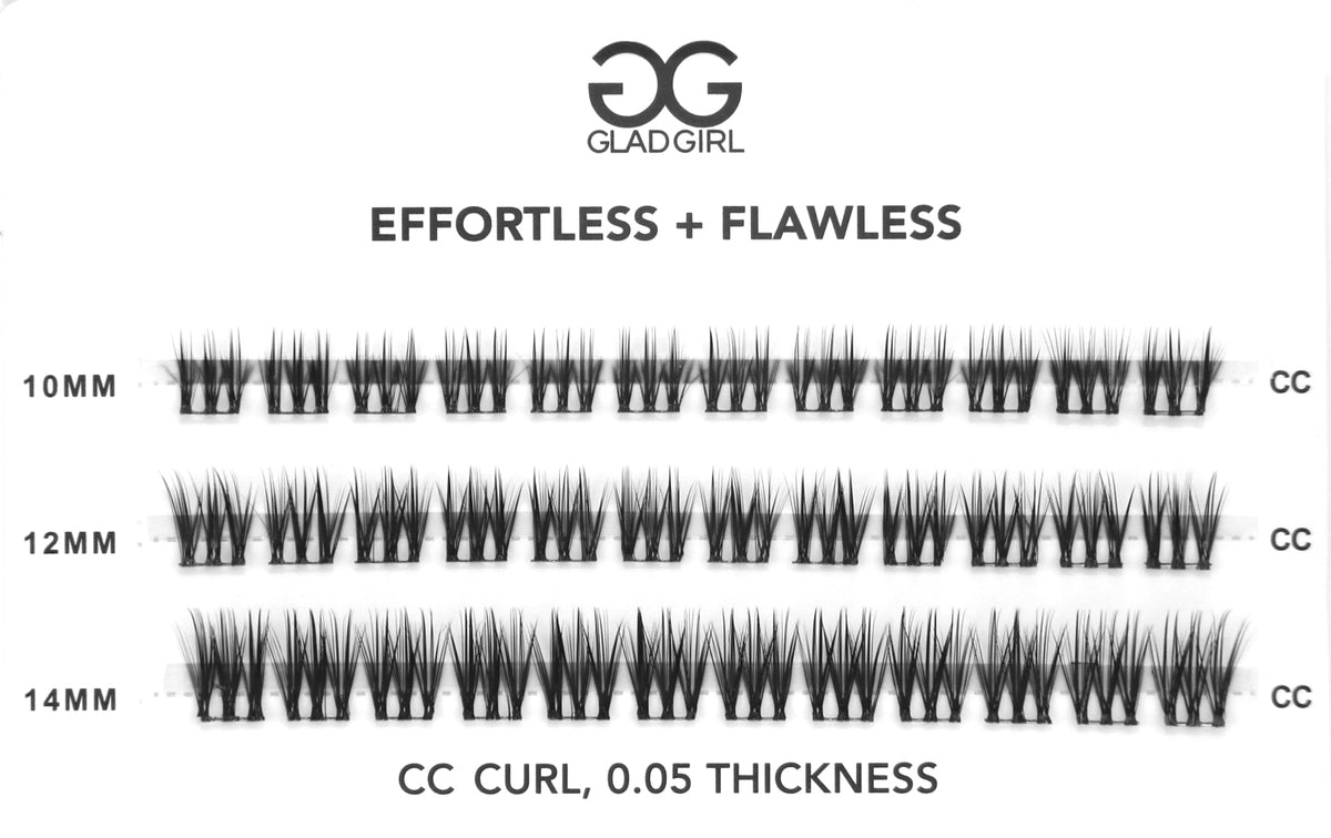 MinuteLash DIY Eyelash Extensions - Classic - 36 Mixed Length Clusters