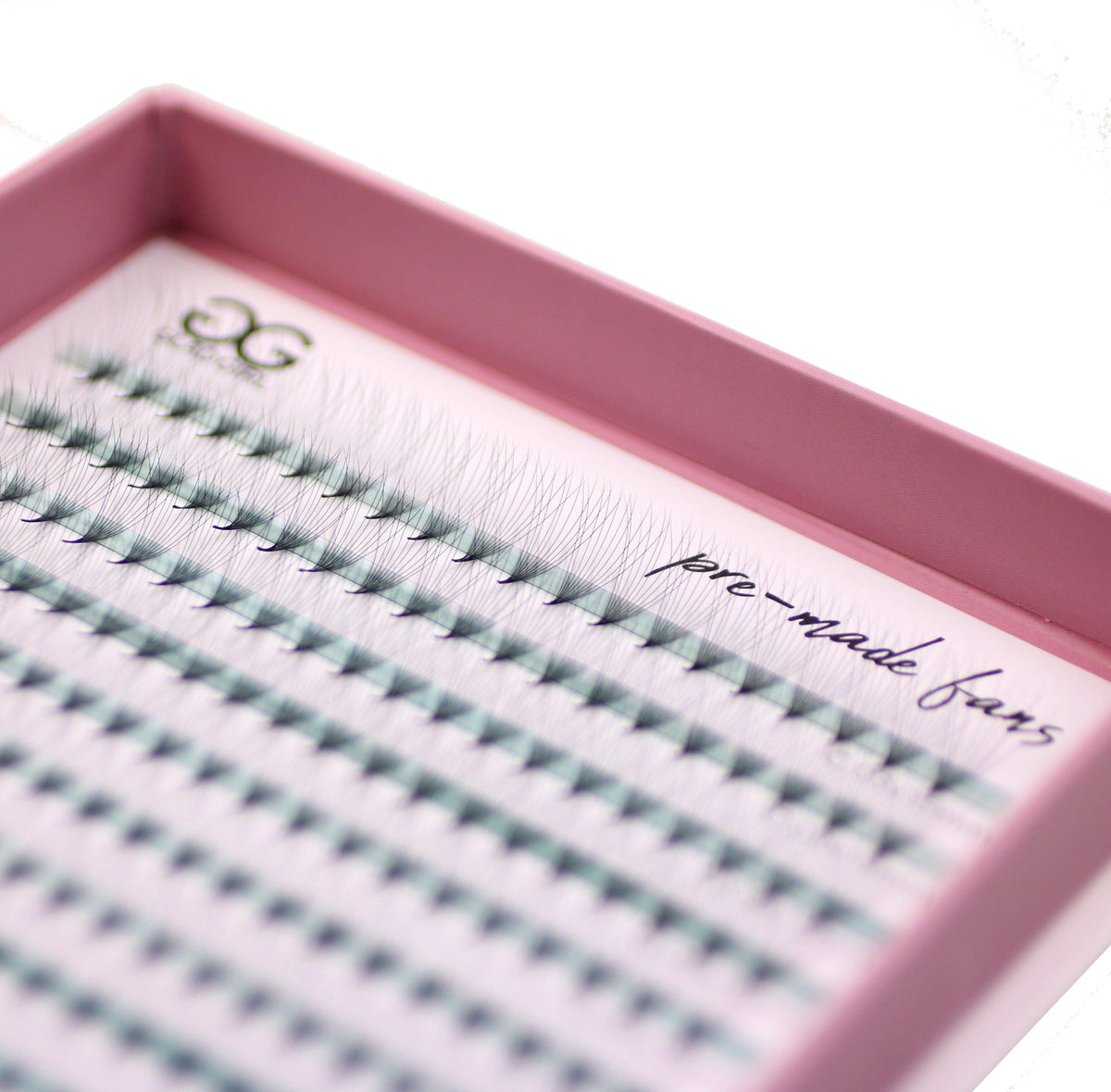 10D Heat Bonded PreMade Lash Fans - Mixed Length - 400 Fans