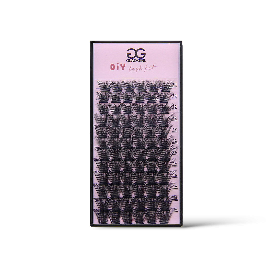 DIY Lash Clusters Kit - CC Curl .05 x 10-16mm