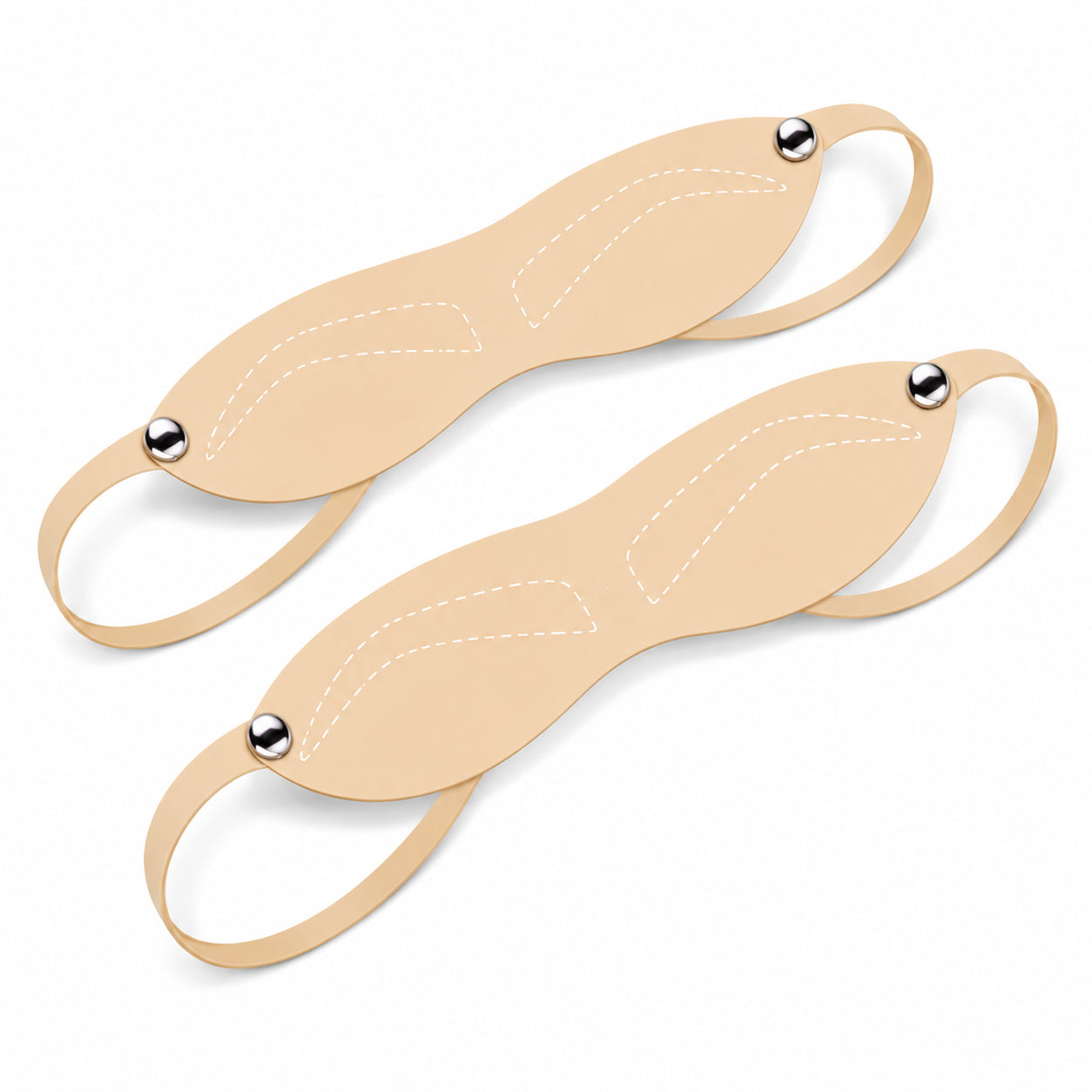 Silicone Eyebrow Extension Practice Headbands - 2 Pack