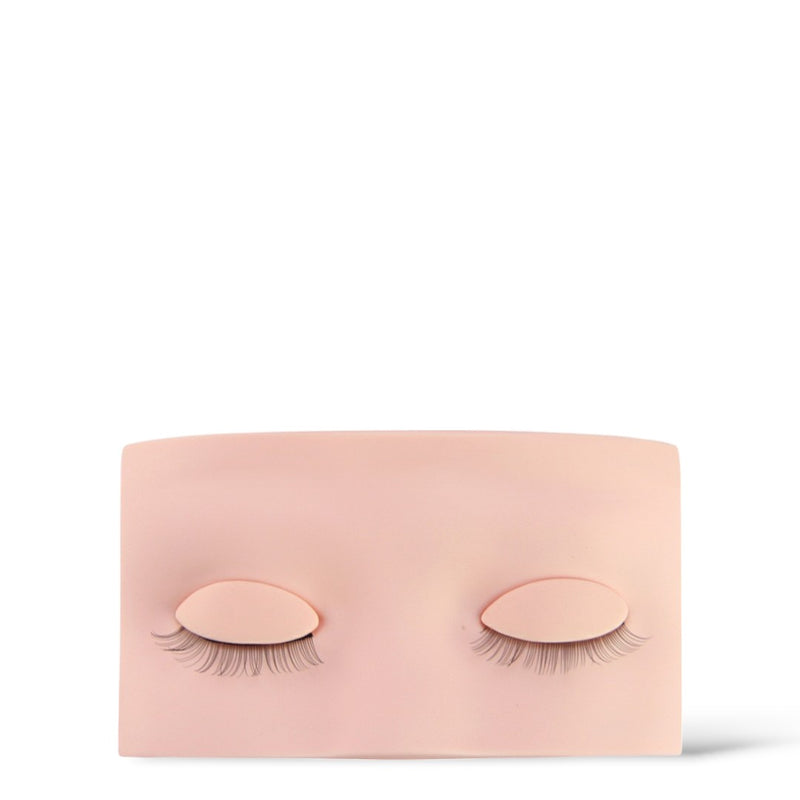 Eyelash Extension Practice Face with Removable Eyes – practice face, mini size (Mini)
