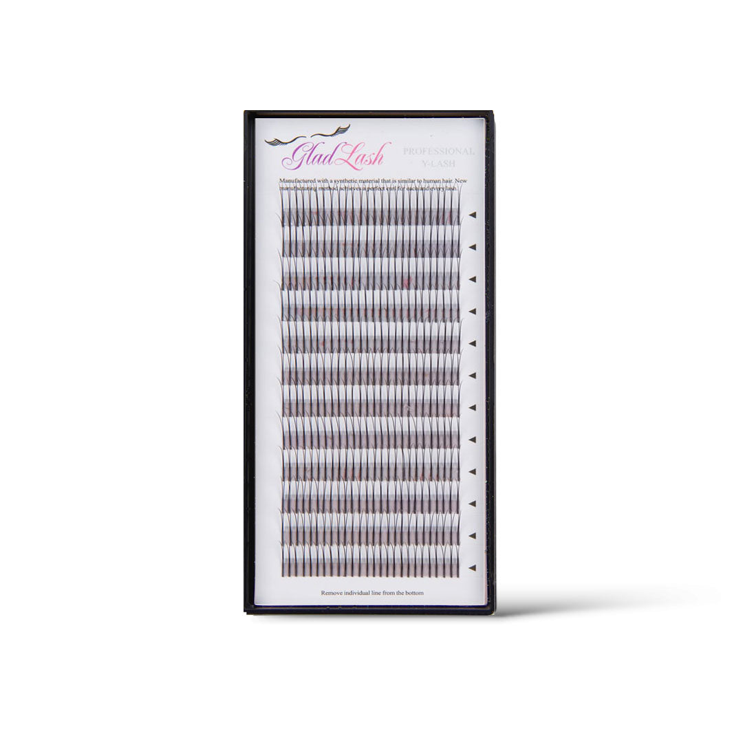 Glad Lash Signature Double Configuration 2D Y Eyelashes
