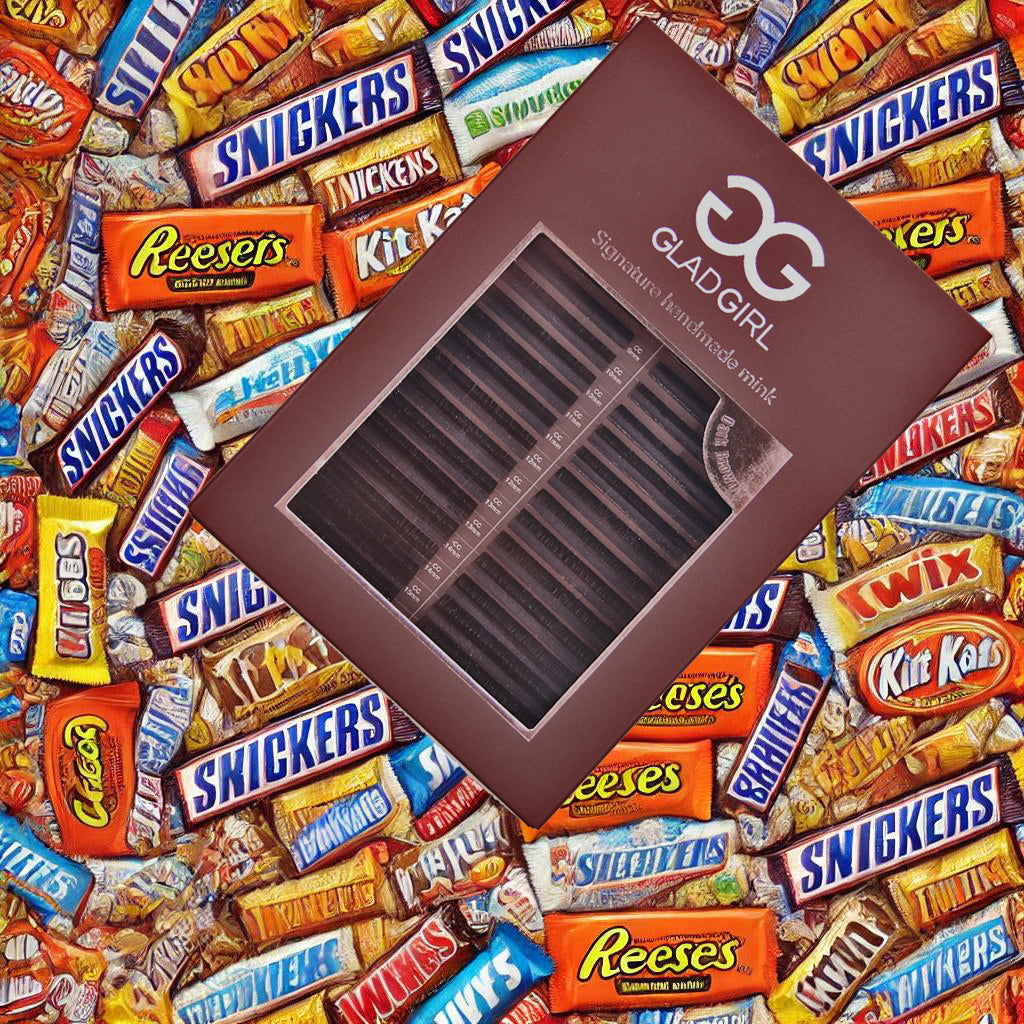 Signature Mink Mixed Length & Mixed Curl Dark Brown Lashes