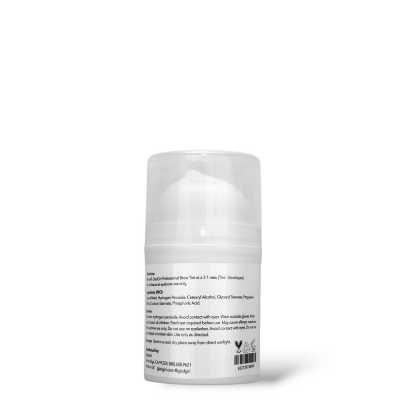 GladGirl Brow Cream Developer - 3% 10 vol. Oxidant