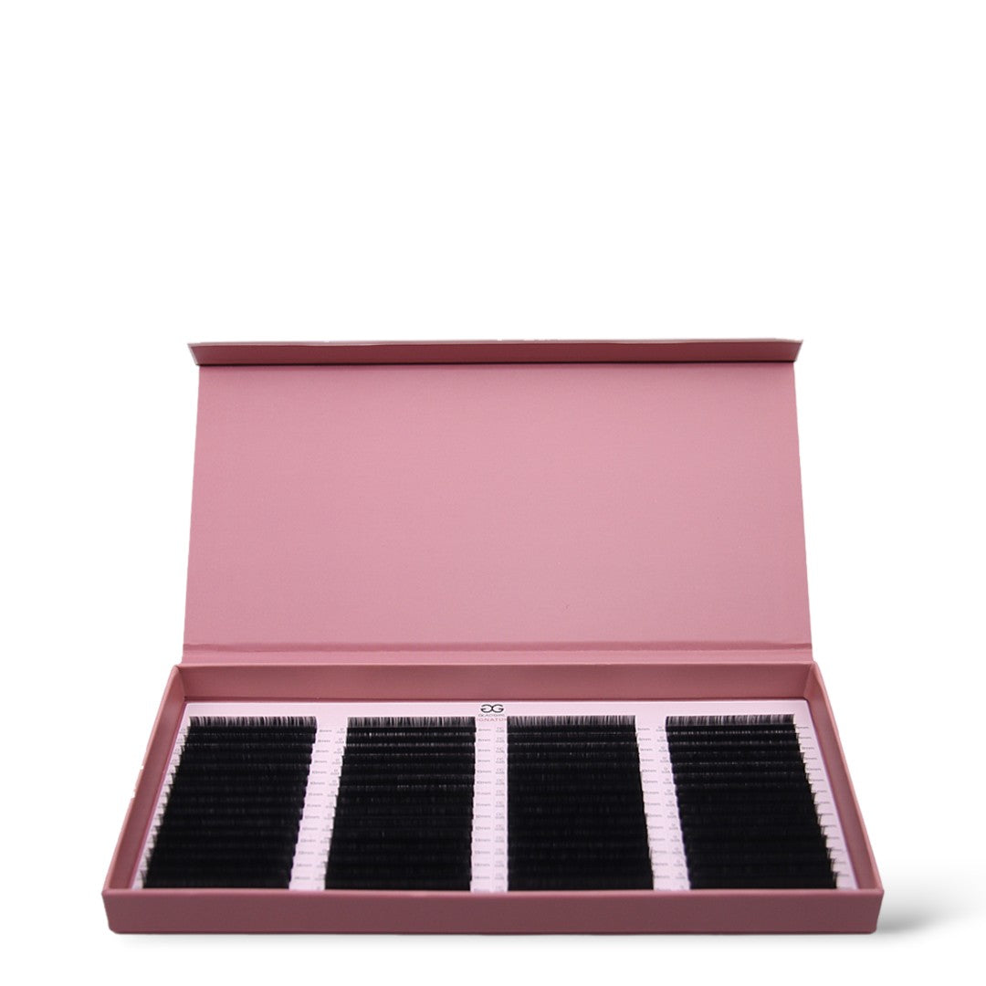 GladGirl® Complete Collection – CC + D Curl Mixed Thickness and Length Eyelash Extensions