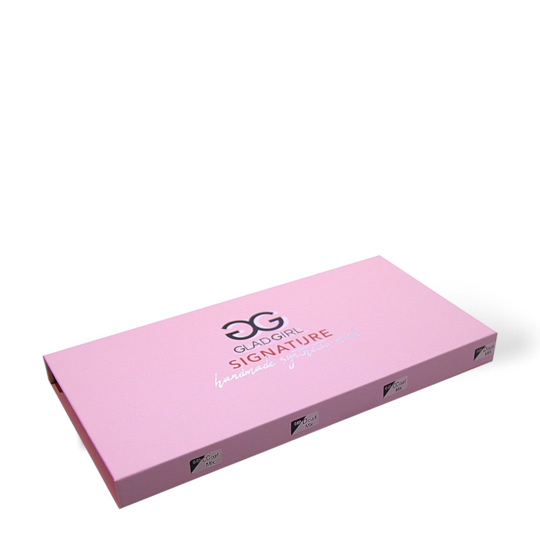 GladGirl® Complete Collection – CC + D Curl Mixed Thickness and Length Eyelash Extensions
