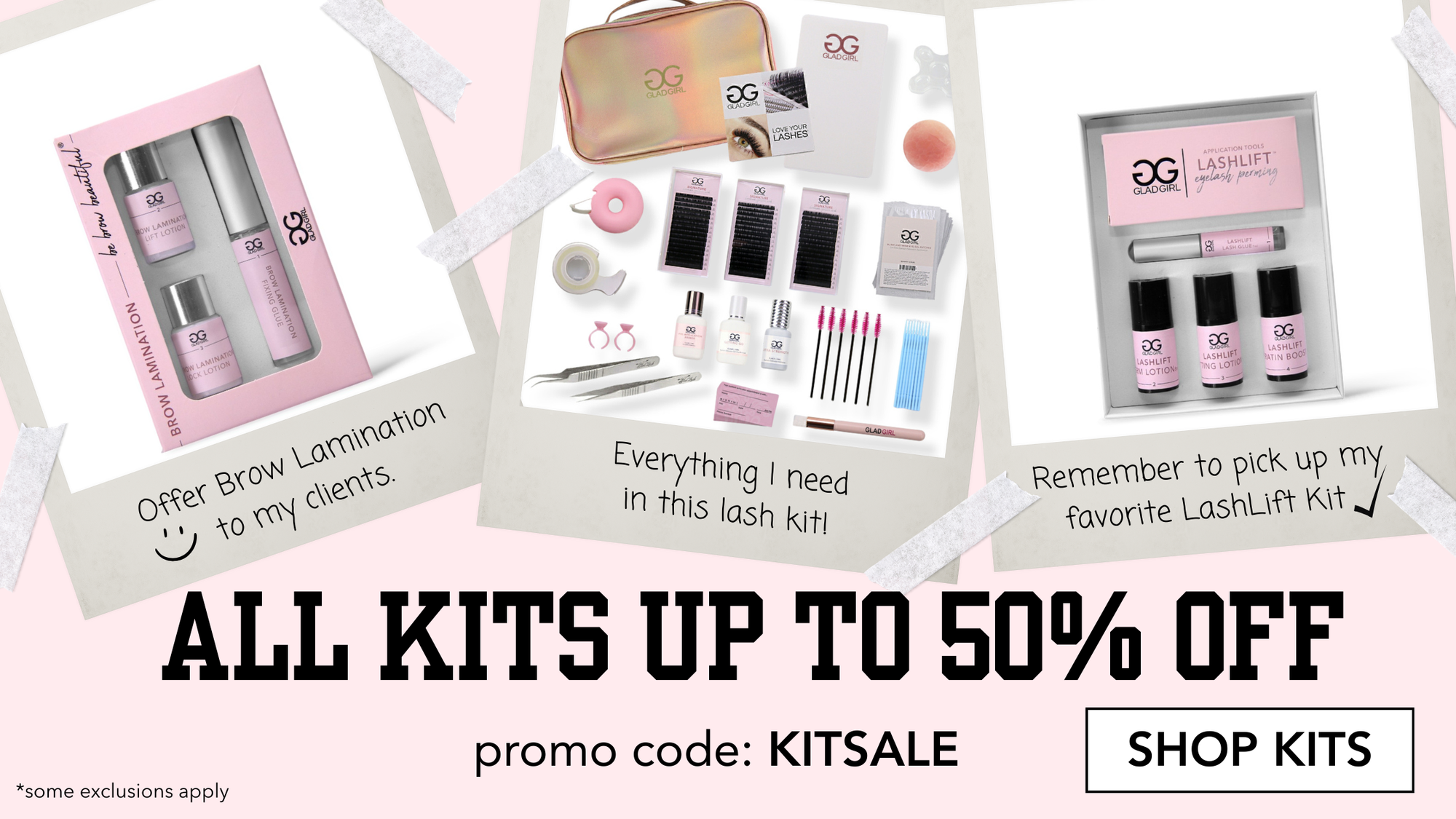 GladGirl Eyelash Extension Kit Sale 2025