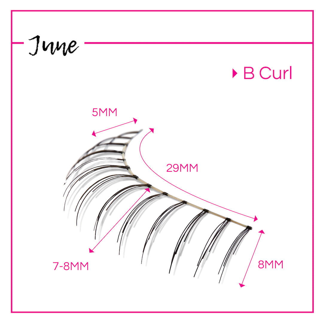 GladGirl False Lashes Bundle - June