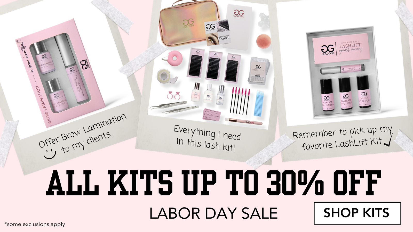 GladGirl Kit Labor Day Sale