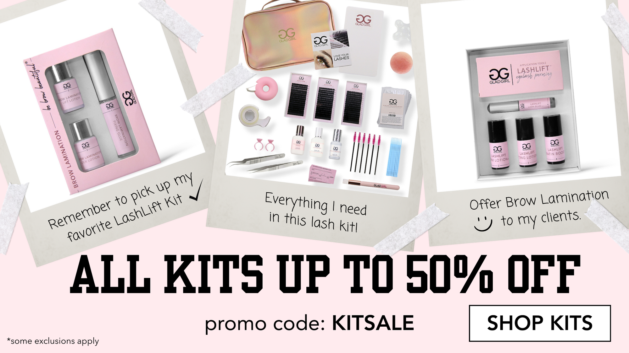 GladGirl Lash Kits 2025 Sale