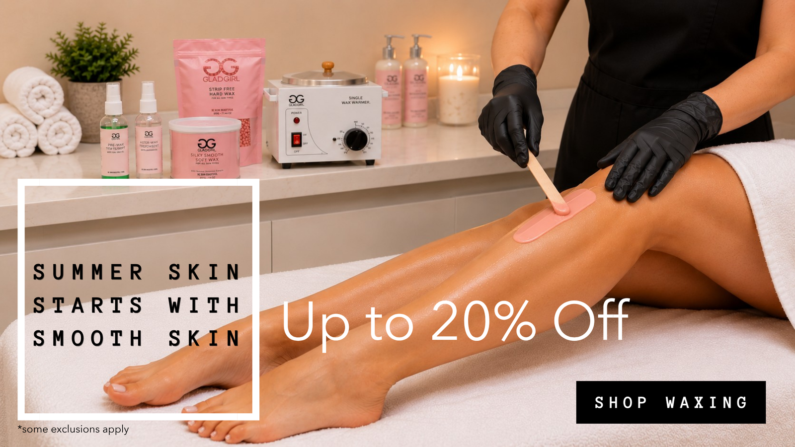 GladGirl Summer Skin Up to 20% Off