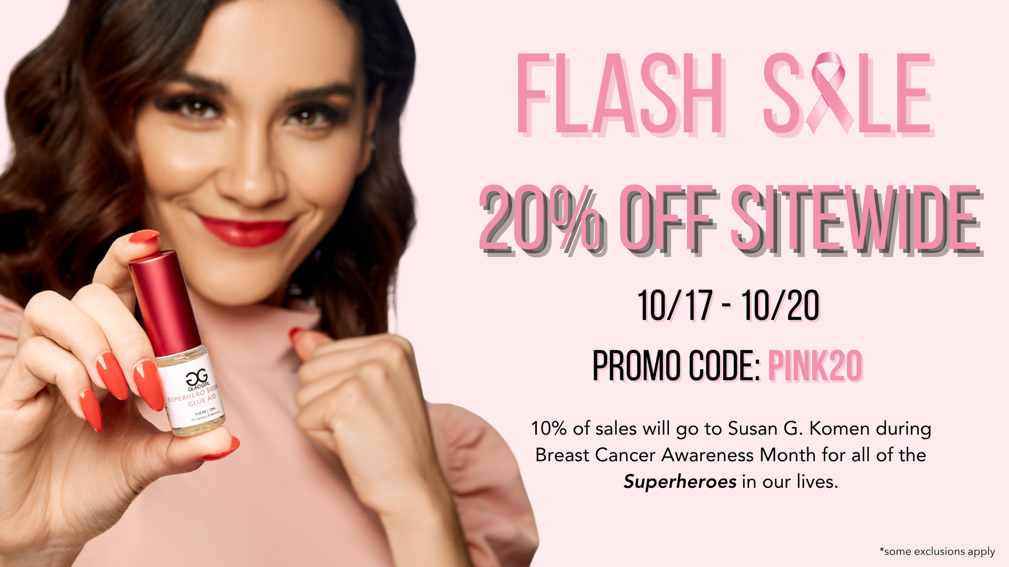 GladGirl Susan G Komen 2025 Flash Sale