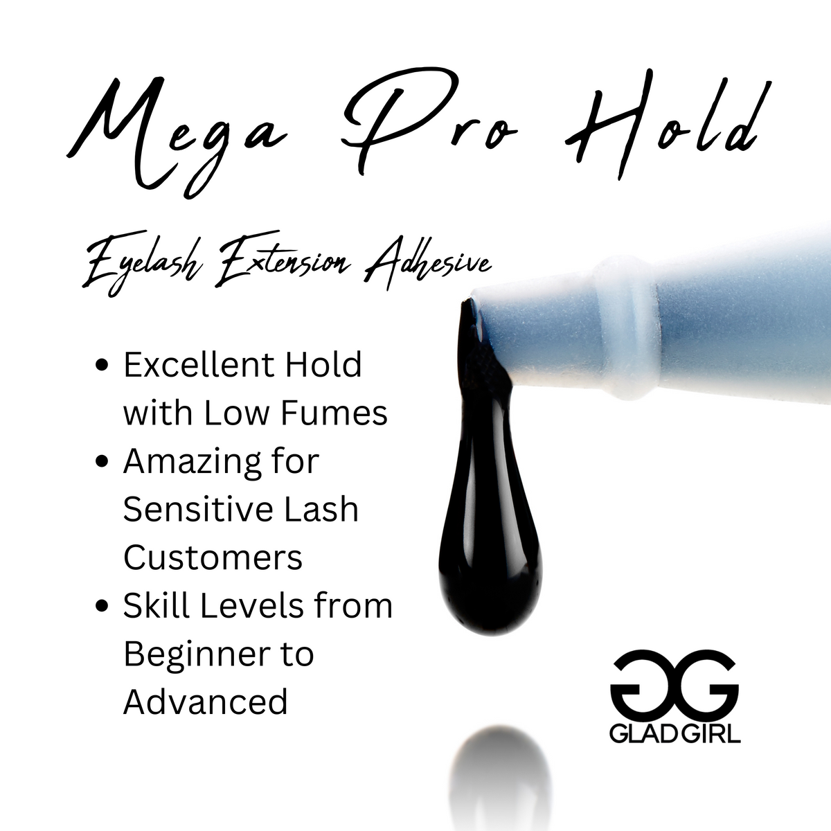 Mega Pro Hold Eyelash Extension Adhesive