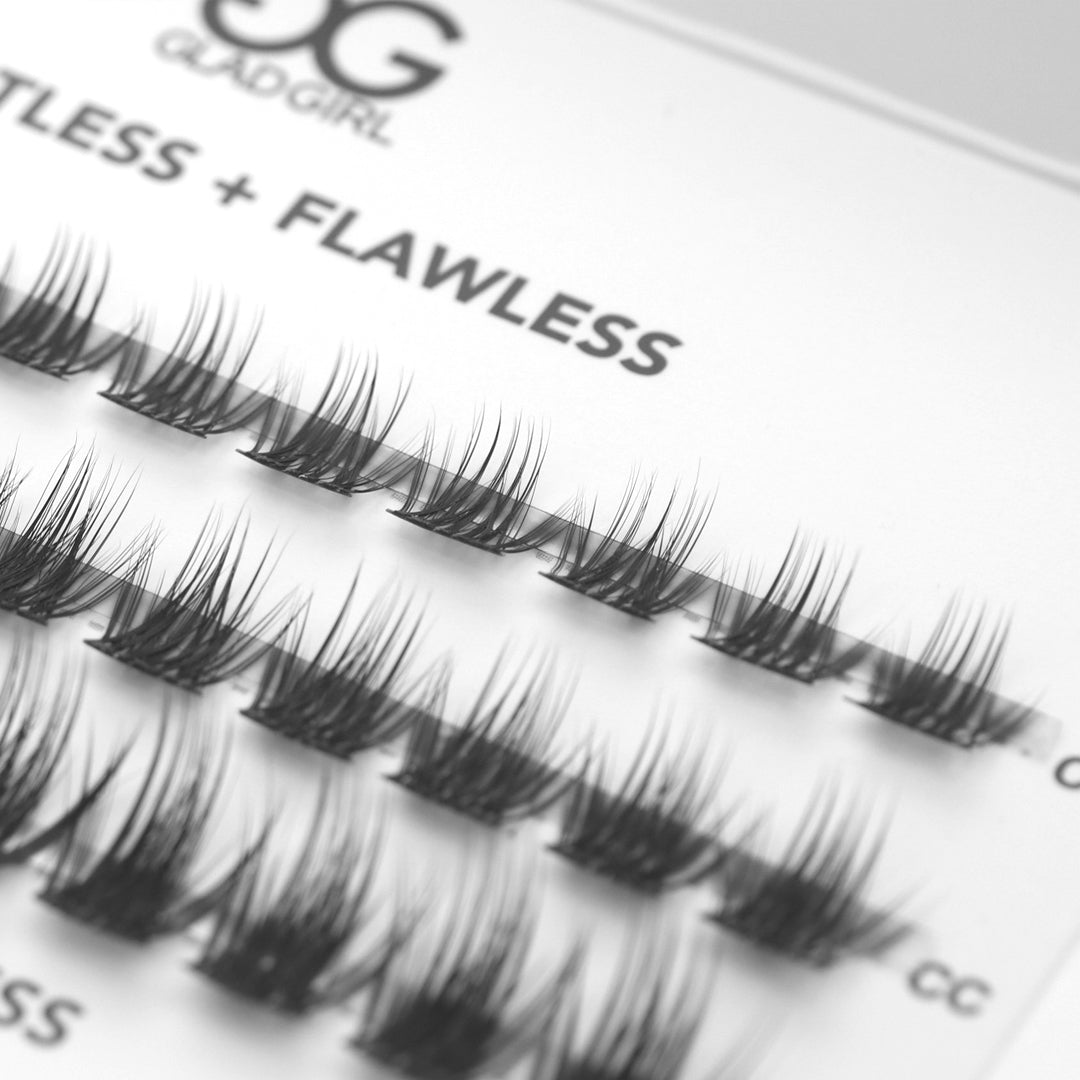 MinuteLash DIY Eyelash Extensions - Hybrid - 36 Mixed Length Clusters