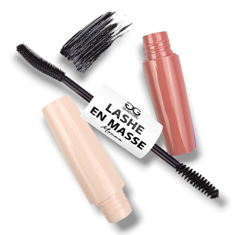 Lashe EnMasse Mascara for Eyelash Extensions – mascara tube and wand