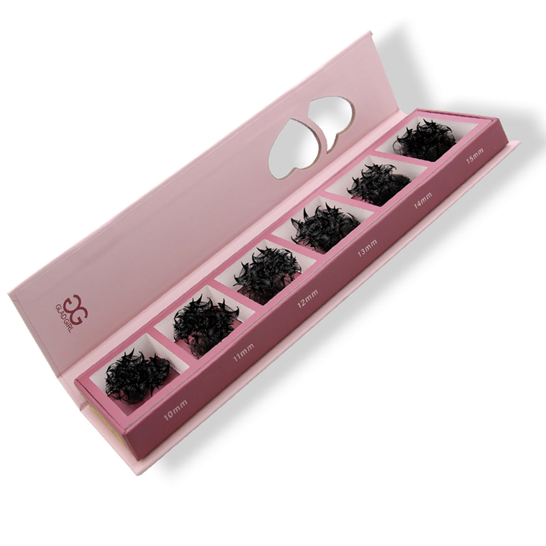 Off the Tray 12D Heat Bonded PreMade Lash Fans - Mixed Length