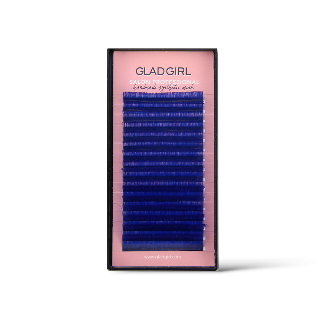 Salon Professional Mixed Length Blue Lashes