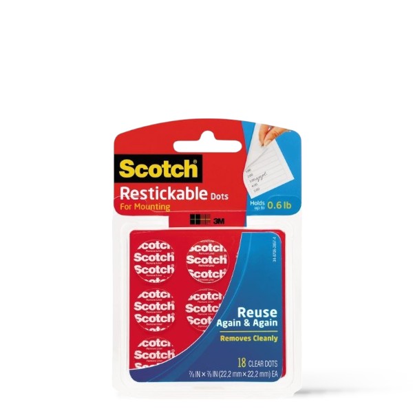 Scotch Restickable Dots for Volume Lash Fans