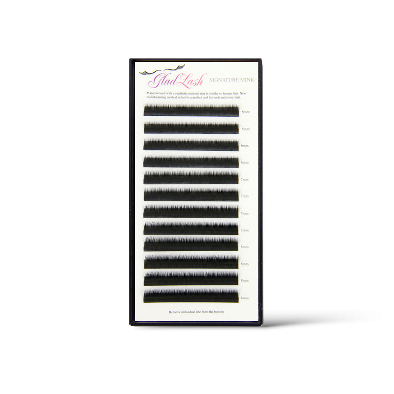Signature Mink Bottom Eyelash Extensions - Classic
