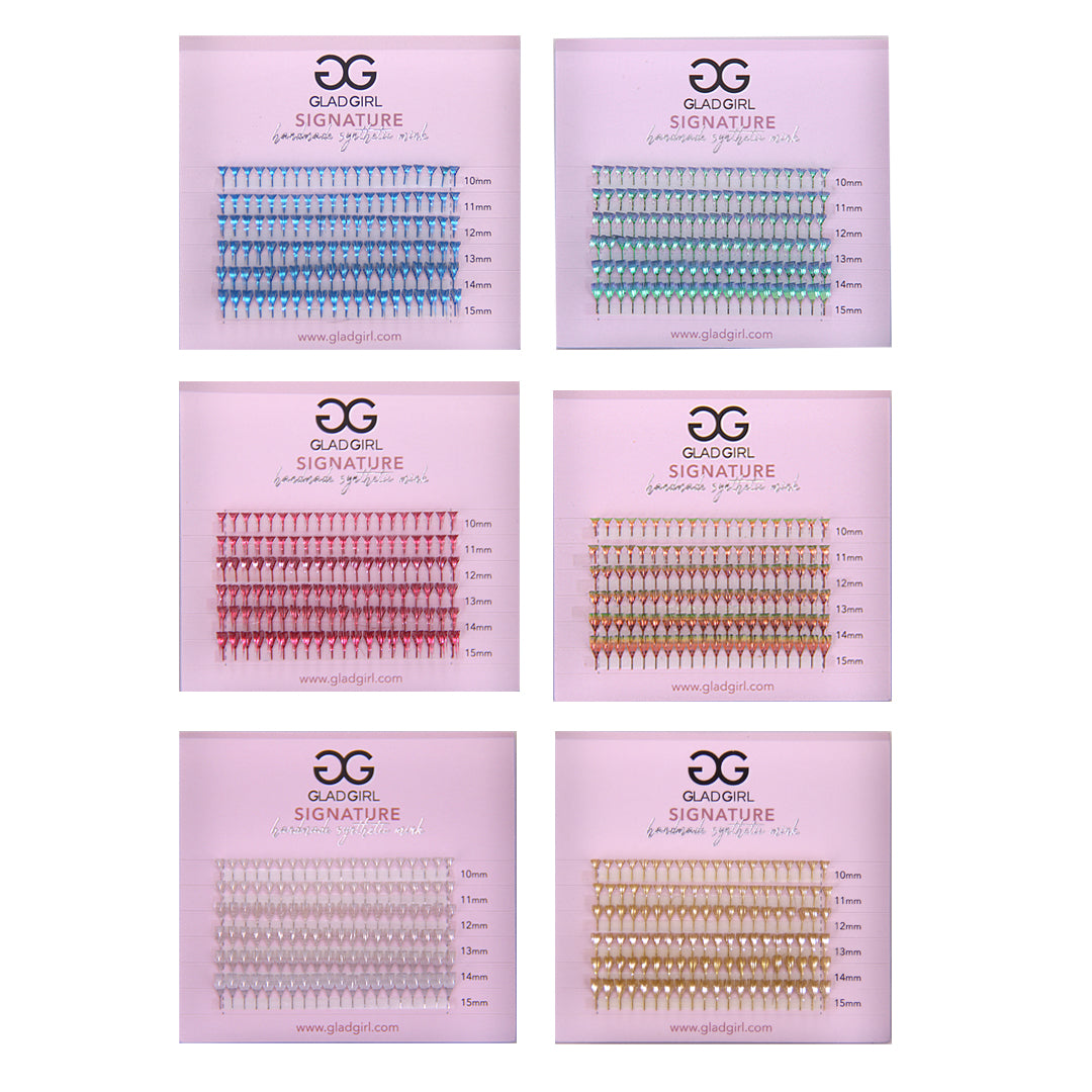 Signature Mink Lashes - Anime Tower - Holographic Color Series