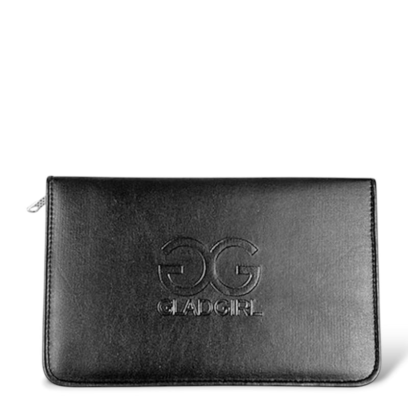 Tweezer Portfolio Case - 24 Lash Tweezer Organizer – closed black case