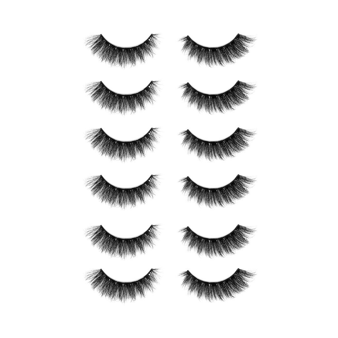 GladGirl False Lashes Bundle - Cat Eye Volume