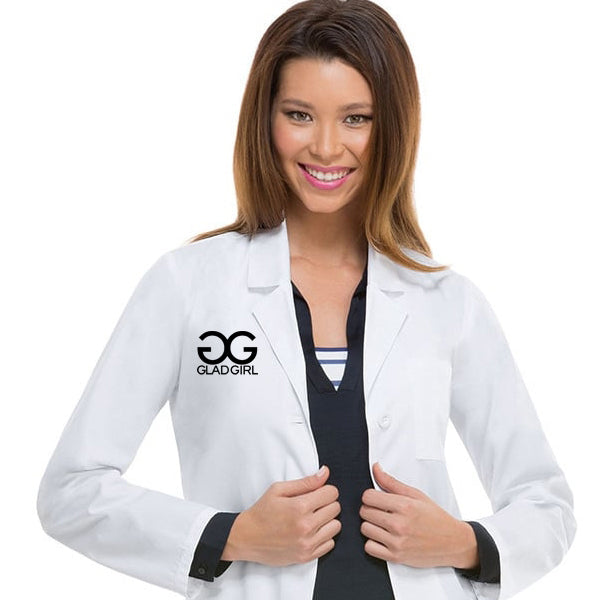 GladGirl Professional Eyelash Artist, Spa and Salon Lab Coat