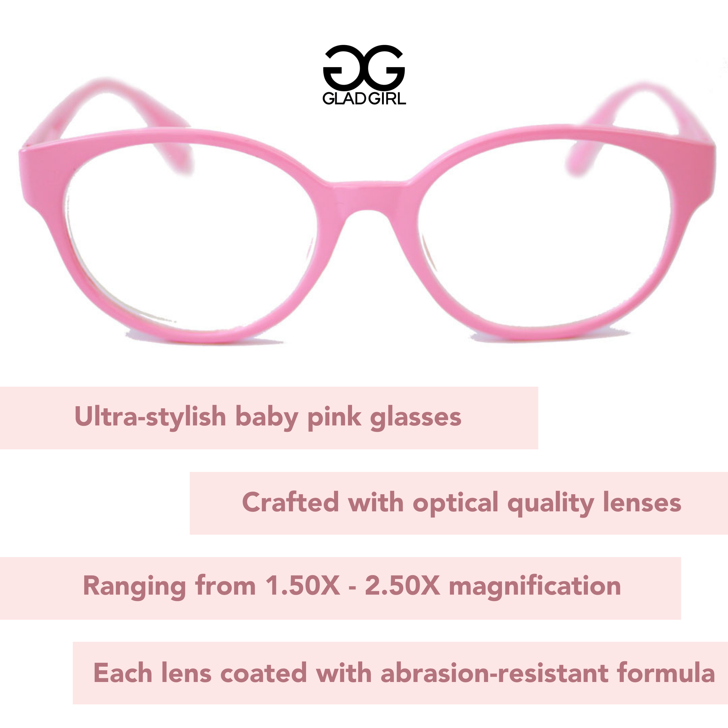 Lash Larger Magnifying Glasses GladGirl