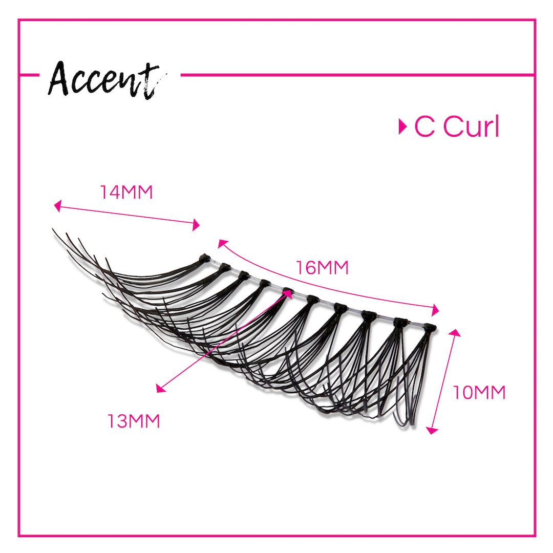 GladGirl False Lash Kit - Accent