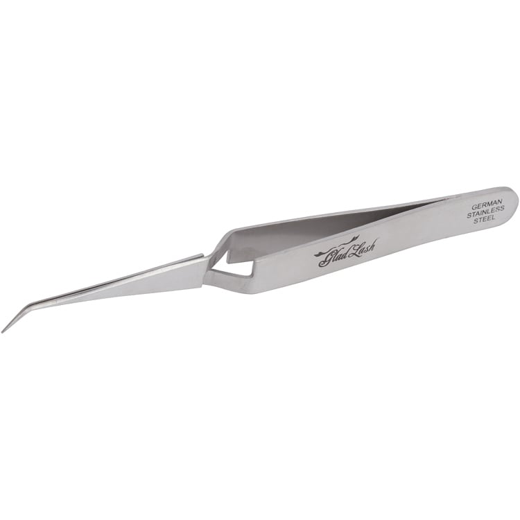 X-type tweezer for eyelash extensions - German Stainless Steel