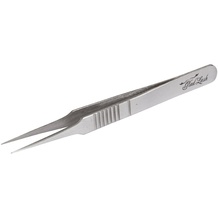 Ribbed Handle Tweezers 4.50 Curved | 0.81oz