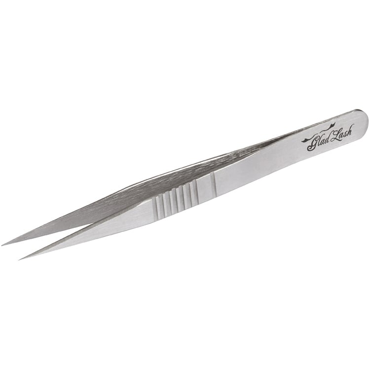 Glad Lash Ribbed Handle Tweezer - Precision