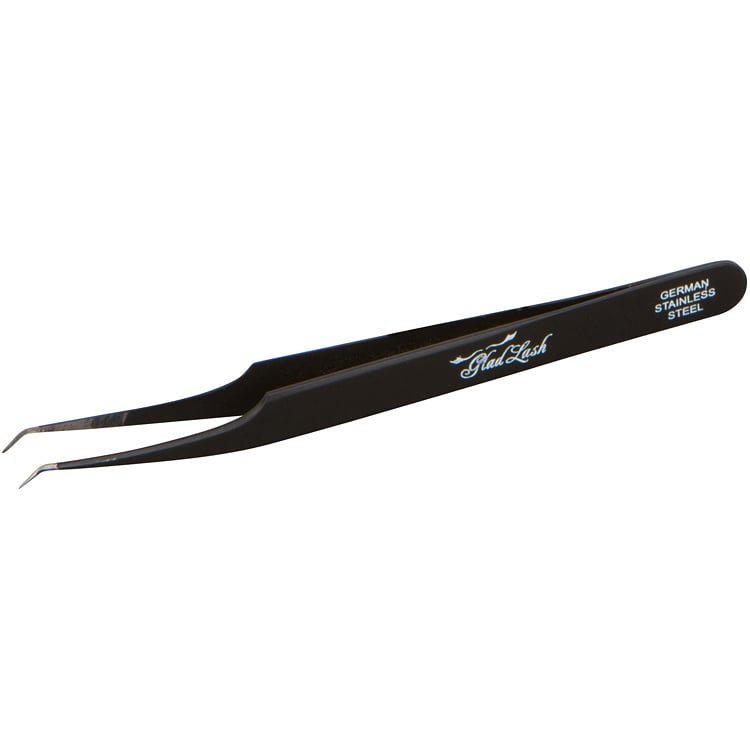 4.5&quot; 45 Degree Tip Glad Lash Volume Tweezer