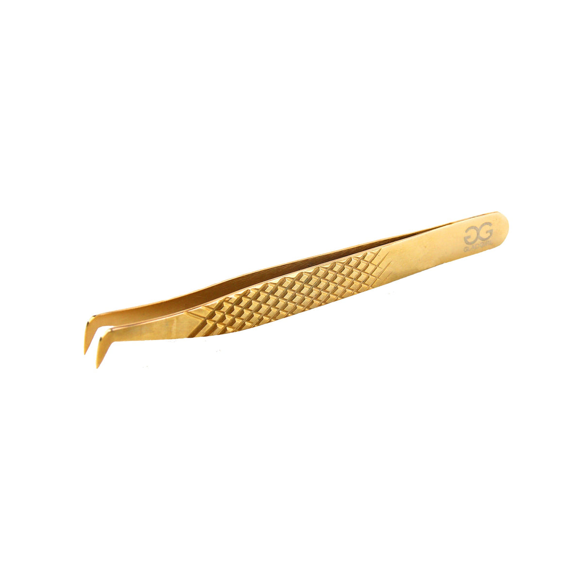 GladGirl Titanium Grip Tweezers- 4.33&quot; Doe Foot | 0.55 oz front view