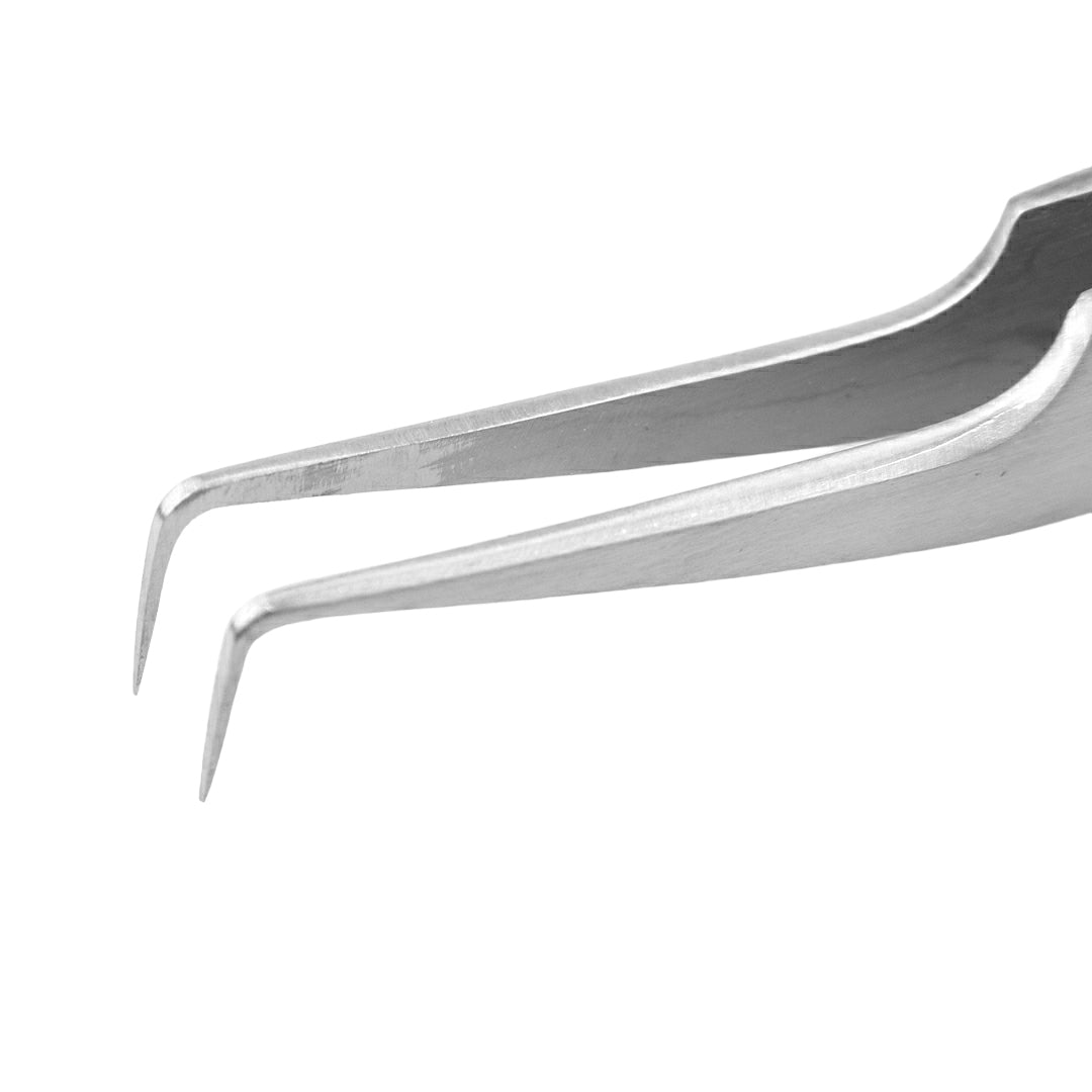 Stainless Steel Eyelash Extension Tweezers for Volume Lashes