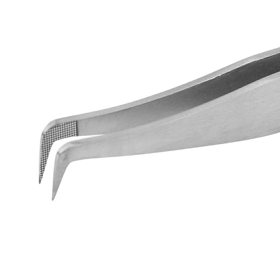 Stainless Steel Eyelash Extension Tweezers for Volume Lashes