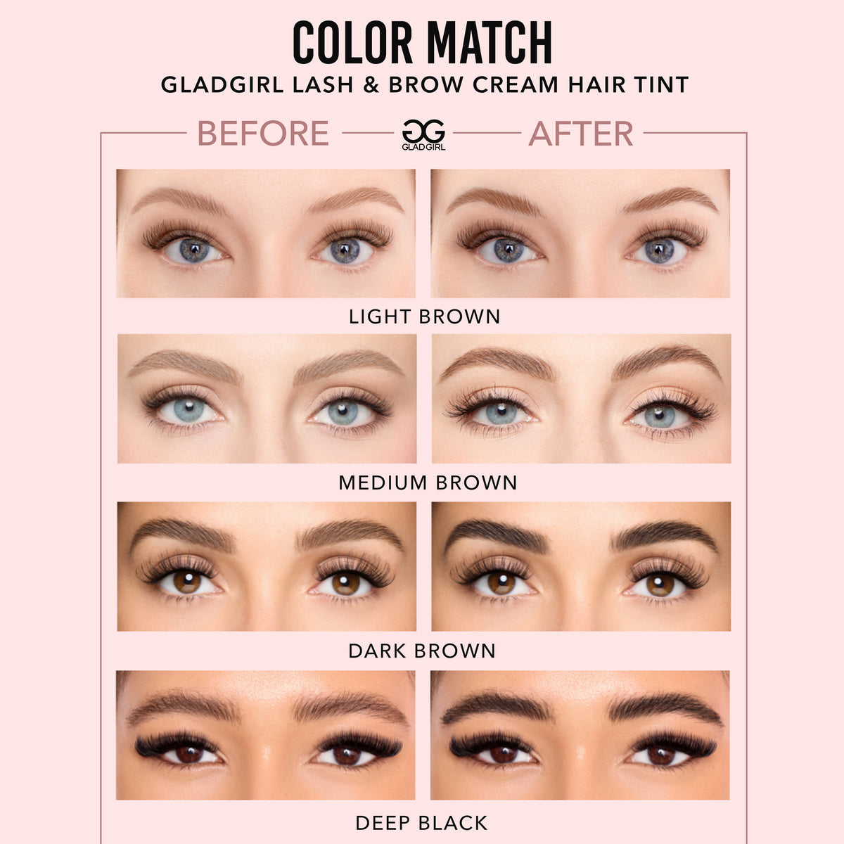GladGirl Lash &amp; Brow Tint Remover