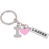 I Love Lashes Key Chain